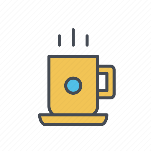 Americano, coffee, cup, flat white, hot drink, latte icon - Download on Iconfinder