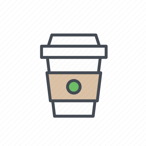 Americano, coffee, latte, takeaway, beverage, drink, hot icon - Download on Iconfinder