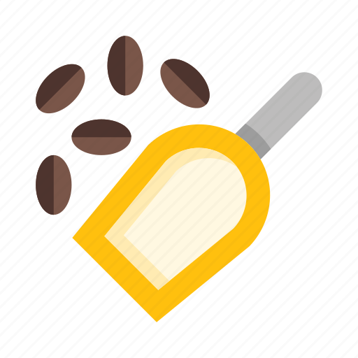 Coffee, beans, scoop icon - Download on Iconfinder