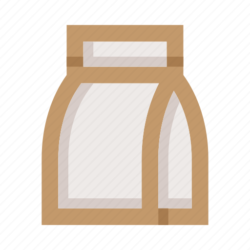 Bag, packaging, coffee, paper package icon - Download on Iconfinder