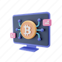bitcoin, dashboard, cryptocurrency