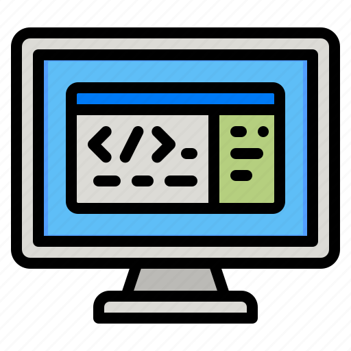 Code, coding, programer, programming, computer icon - Download on Iconfinder