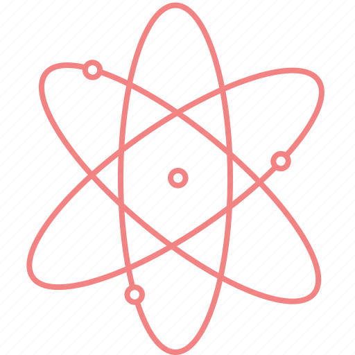 Atom, education, outline, physics, science icon - Download on Iconfinder