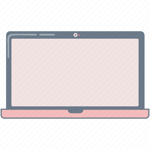Laptop, pink, study, work icon - Download on Iconfinder