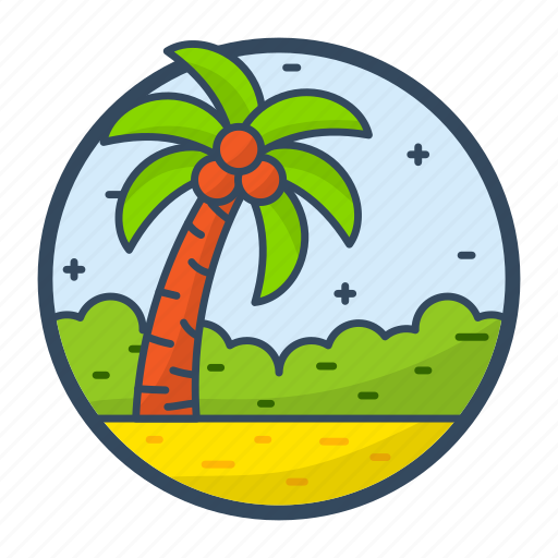 Coconut tree, old, island, traditional, coconut icon - Download on Iconfinder