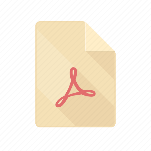 Document, pdf, acrobat, adobe, presentation icon - Download on Iconfinder