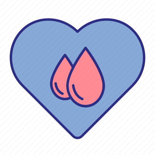 Blood, drop, heart, test icon - Download on Iconfinder