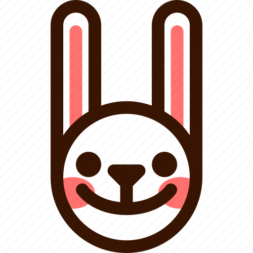 Animal, cheerful, easter, emoji, emoticon, hare, rabbit icon - Download on Iconfinder