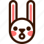 animal, easter, emoji, emoticon, hare, rabbit, surprised 