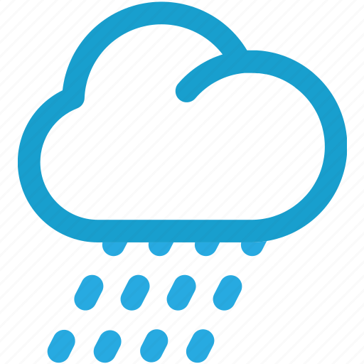 Cloud, forecast, rain, raining icon - Download on Iconfinder