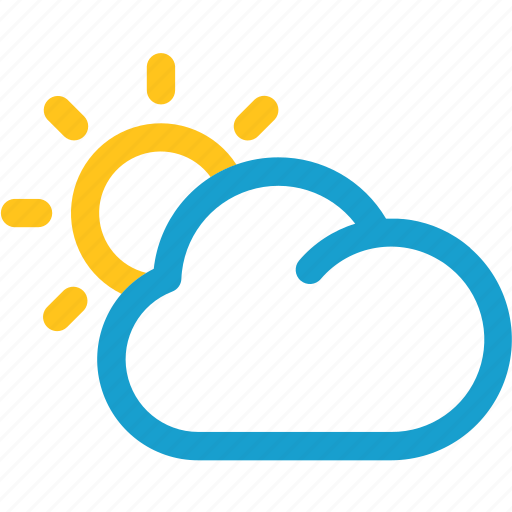 Cloud, summer, sun, sunset icon - Download on Iconfinder