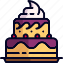 cake, dessert, food