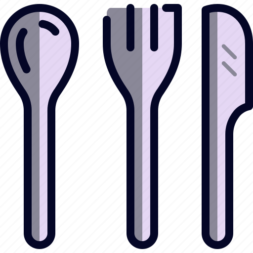 Fork, kitchen, knife, spoon, utensils icon - Download on Iconfinder