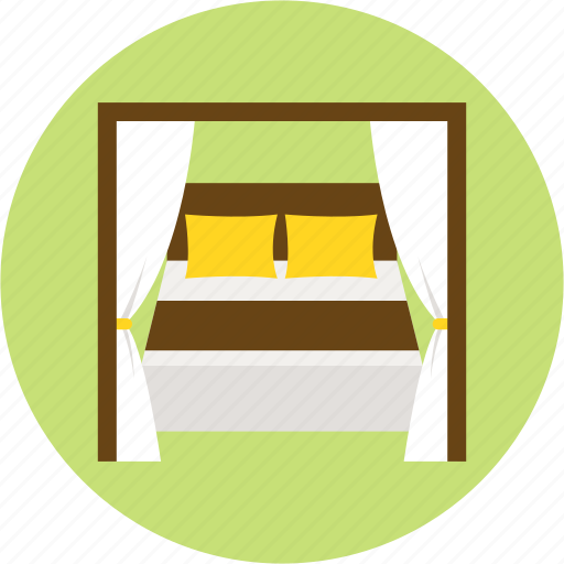 Bed, bedroom, hotel, journey, rest, stay, trip icon - Download on Iconfinder