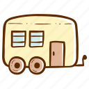 caravan, camper, van, camping, outdoor, travel