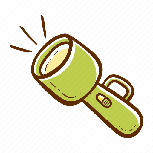 Flashlight, light, camping, night, outdoors icon - Download on Iconfinder