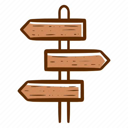 Signs, wooden signs, location, forest icon - Download on Iconfinder
