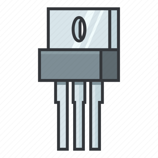 Amplifier, bjt, electronicparts, emitter, switch, transistor, electricity icon - Download on Iconfinder