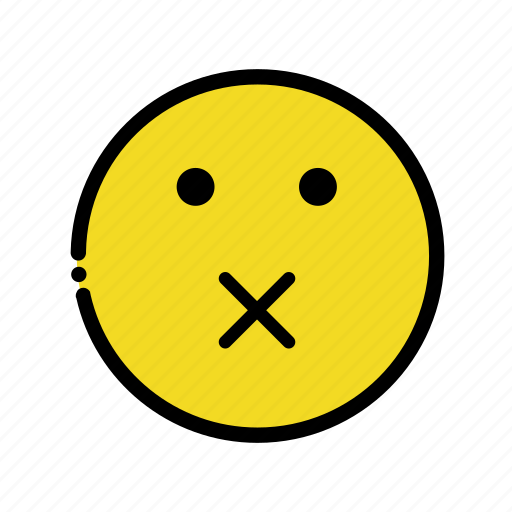 Emoji, mute, stop icon - Download on Iconfinder