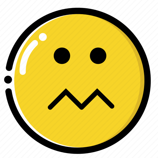Anxious, down, nurvous, sad icon - Download on Iconfinder