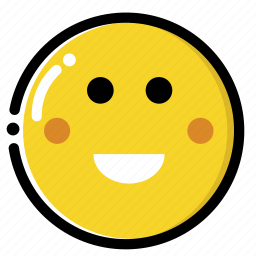 Happy, love, shy, smile icon - Download on Iconfinder