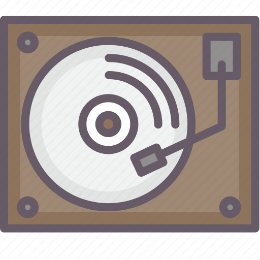 Music, old school, plates, turntable icon - Download on Iconfinder
