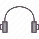 earphones, headphone, headset, music