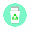 dustbin, recycle, reuse, trash