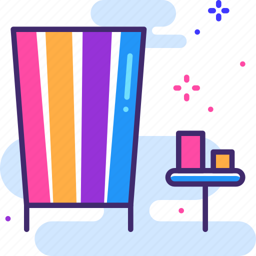 Beach, recliner, sunbathe icon - Download on Iconfinder