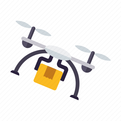 Cargo, delivery, drone, logistics, parcel, shipping, transport icon - Download on Iconfinder