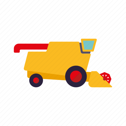 Agriculture, equipment, farm, farming, harvester, machine, vehicle icon - Download on Iconfinder