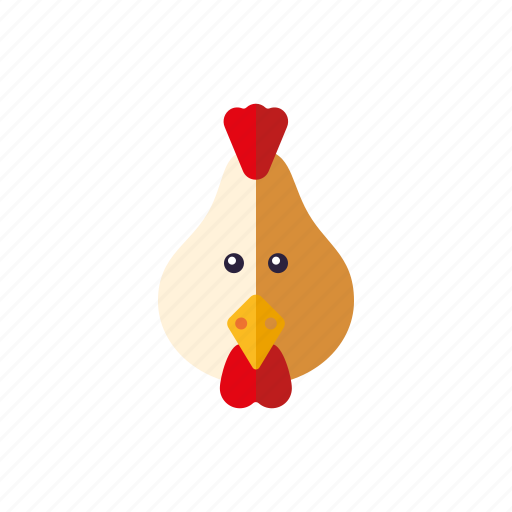 Agriculture, animal, chicken, farm, hen, poultry, rooster icon - Download on Iconfinder
