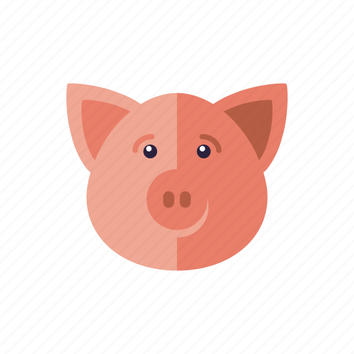 Agriculture, animal, cattle, farm, pig, piglet icon - Download on Iconfinder