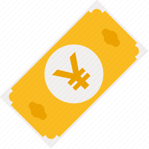 Bill, cash, currency, finance, japanese, money, yen icon - Download on Iconfinder