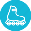 inline, skates, sportive boot, sports icon 