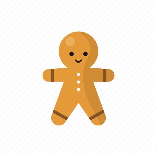 Cake, christmas, cookie, food, gingerbread, gingerbread man, snack icon - Download on Iconfinder