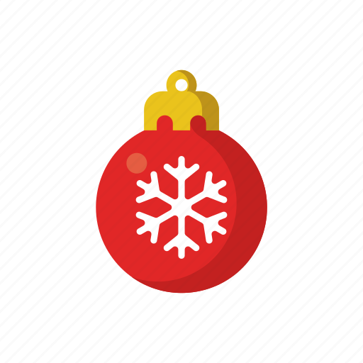 Ball, celebration, christmas, decoration, hanging, ornament, snow icon - Download on Iconfinder