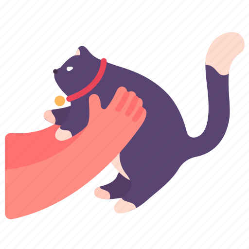 Animal, cat, comforting, fluffy, hug, kitten, pet icon - Download on Iconfinder
