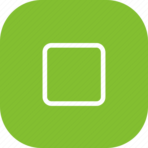 Action, finish, music, square, stop, video icon - Download on Iconfinder