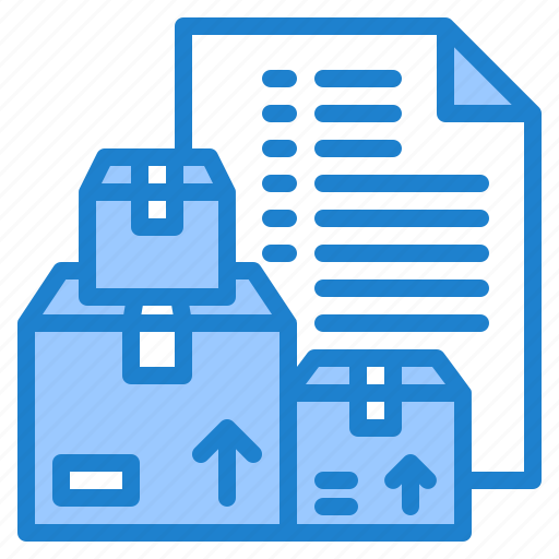 Delivery, file, shipping, box, logistic icon - Download on Iconfinder