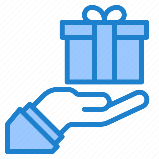 Delivery, hand, shipping, box, gift icon - Download on Iconfinder