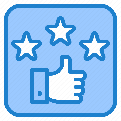 Like, rate, rating, star, hand icon - Download on Iconfinder