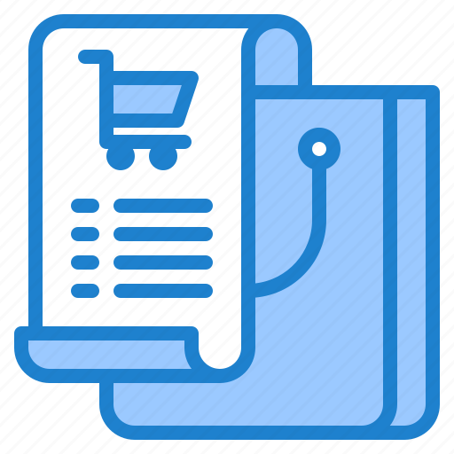 Receipt, bill, shopping, cart, bag icon - Download on Iconfinder