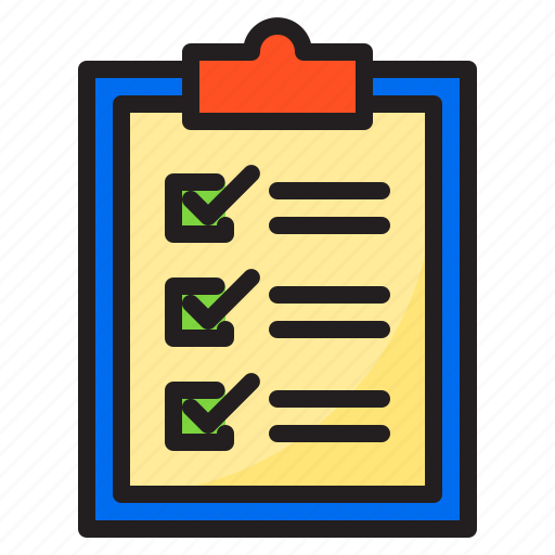 Clipboard, file, checklist, paper, check icon - Download on Iconfinder