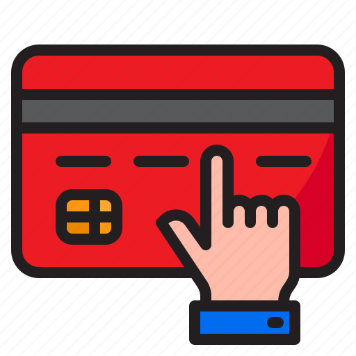 Credit, card, hand, payment, debit, shopping icon - Download on Iconfinder