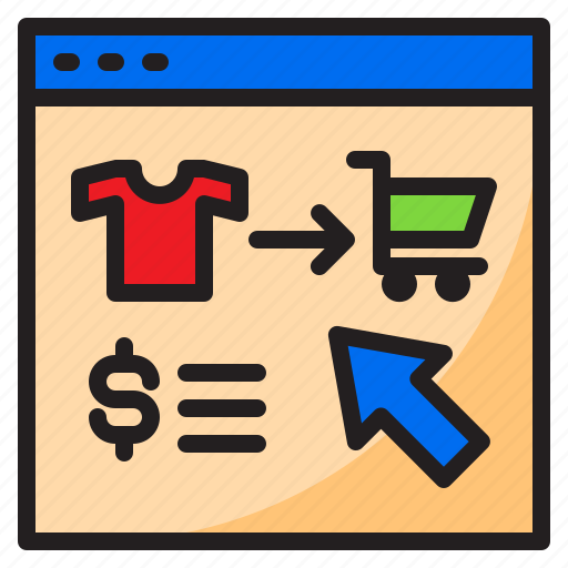 Shoping, store, cart, money, online icon - Download on Iconfinder