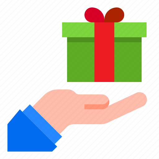 Delivery, hand, shipping, box, gift icon - Download on Iconfinder