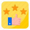 like, rate, rating, star, hand