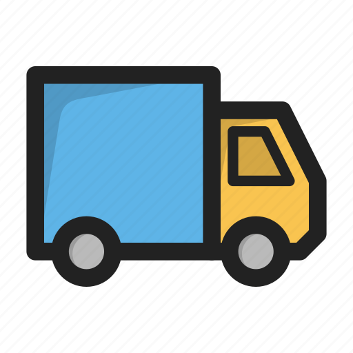 Delivery, logistic, transport, truck icon - Download on Iconfinder