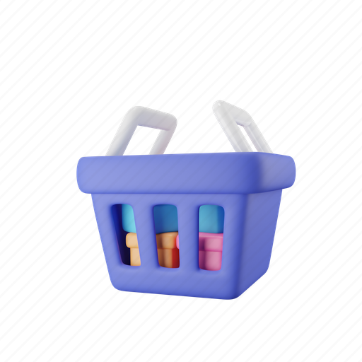 Cart, shopping 3D illustration - Download on Iconfinder
